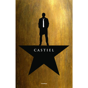 Castiel Supernatural Hamilton Inspired Mash-Up Art Print