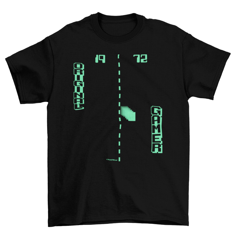 OG Original Gamer 1972 Pong Geek T-Shirt