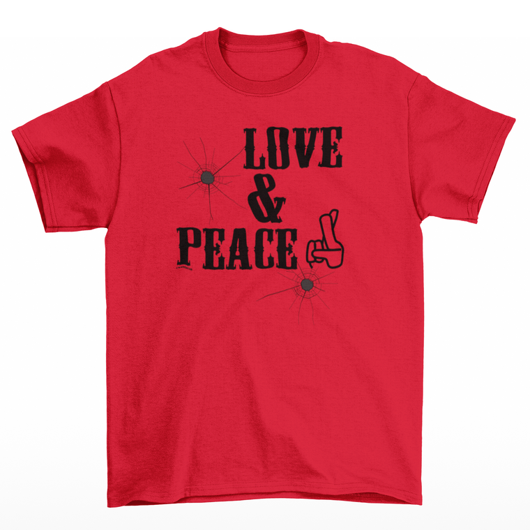 Trigun Geek T-Shirt Love & Peace
