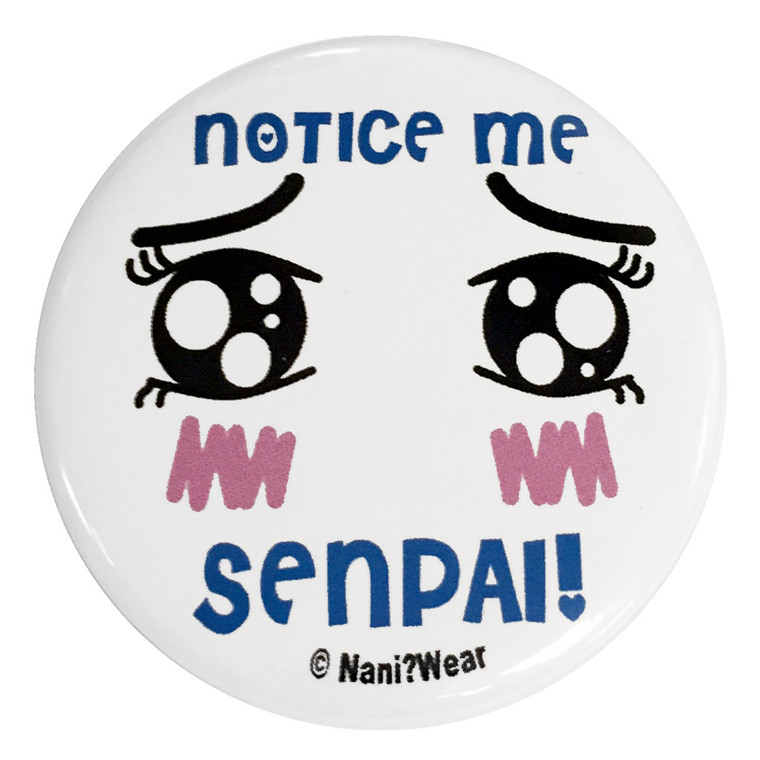 Anime Button Notice Me Senpai!