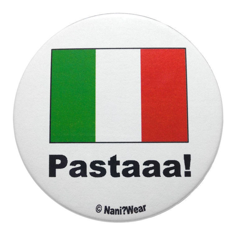 Hetalia Inspired Button: Italy, Pastaaaa!