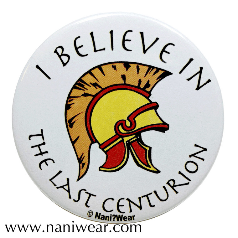 Doctor Who Inspired Rory Williams Button I Believe in the Last Centurion