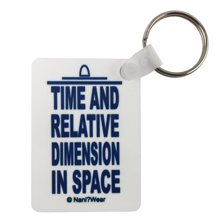 Doctor Who Inspired Keychain: T.A.R.D.I.S.