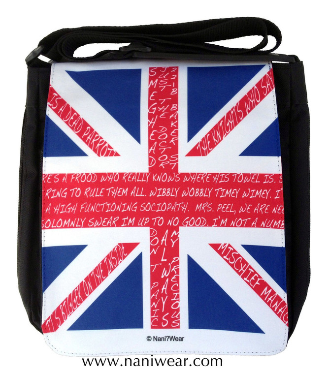 British Fandom Medium Messenger Bag Union Jack