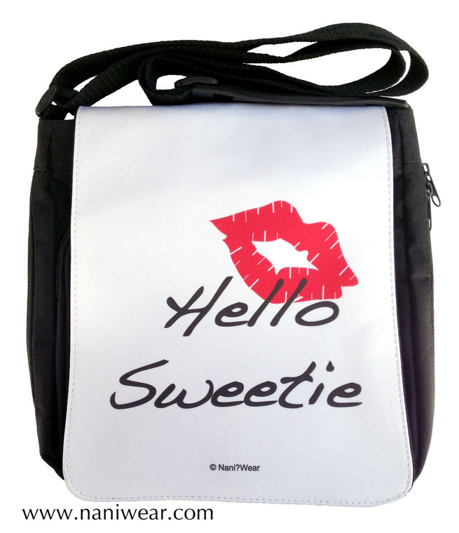 Doctor Who Inspired Medium Messenger Bag: Hello Sweetie