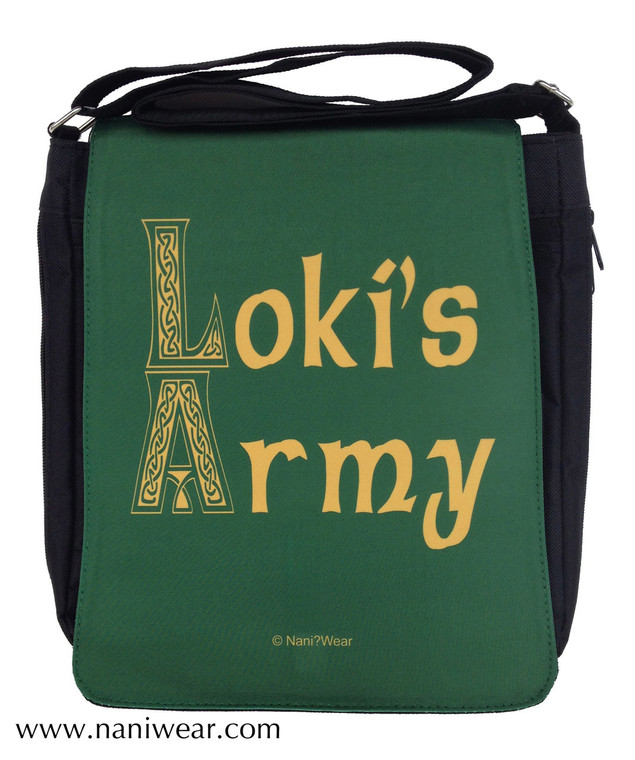 Loki Medium Messenger Bag: Loki's Army