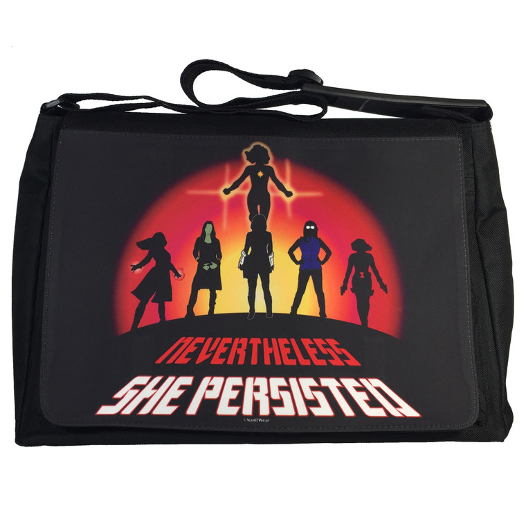 Marvel Super-Heroines Messenger/Laptop Bag Nevertheless She Persisted