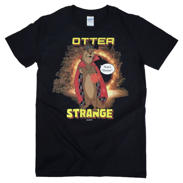 Doctor Strange Sherlock Benedict Cumberbatch Geek T-Shirt Otter Strange