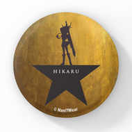 Magic Knight Rayearth Inspired Hamilton Mash-Up 2.25 Inch Geek Button