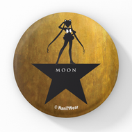 Sailor Moon Inspired Hamilton Mash-Up 2.25 Inch Geek Button