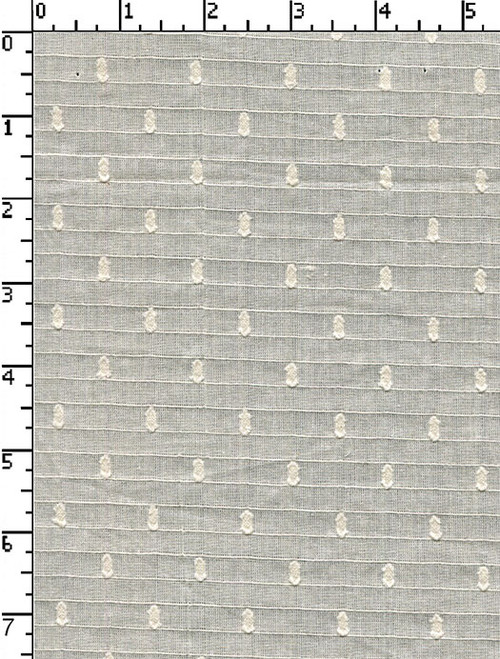 100% Cotton Greige Dobby Butta With Stripes Natural  60S C + 2/40S K X 60S C - 92X72 Awm-C19