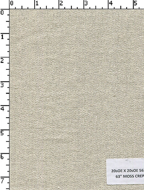 100% Cotton Greige Dobby Moss Crape Natural  20S Oe X 20S Oe - 56X52 Awm-Un-D-14