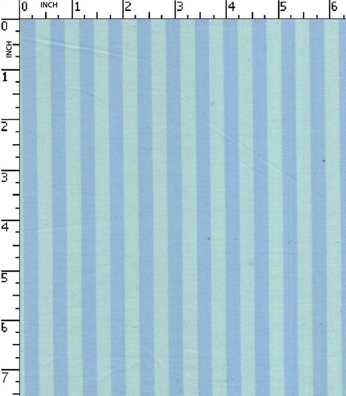 100% Cotton Yarn Dyed Plain  7Mm Stripe Sage Green/Blue   W-58 Gsm-117 Rfc-23773-Ac