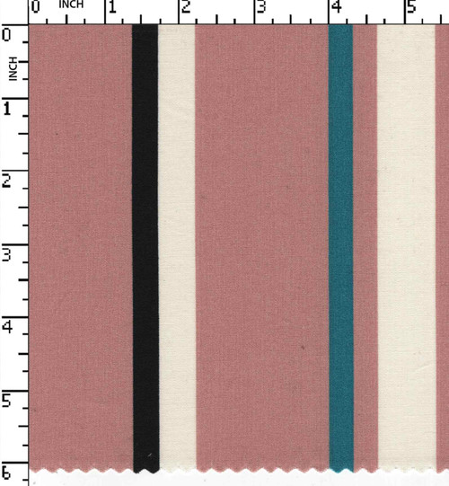 100% Cotton Printed Plain Stripe Pink/White/Black/Ltblue Poplin 40X40-130X70 W-58 Gsm-117 Aka-Jw5140-Bc