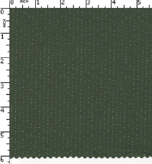 100% Cotton Printed Plain Dotted Dk.Green/White Poplin  W-58 Gsm-109 Aka-Ab6337-Bc
