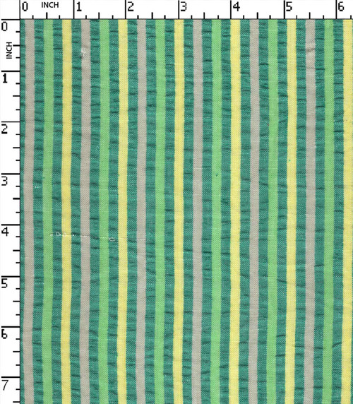 100% Cotton Yarn Dyed Seersucker