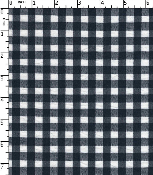 Cotton Poly Yarn Dyed Seersucker