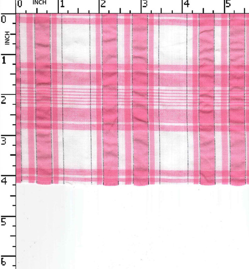 Cotton Poly Yarn Dyed Seersucker