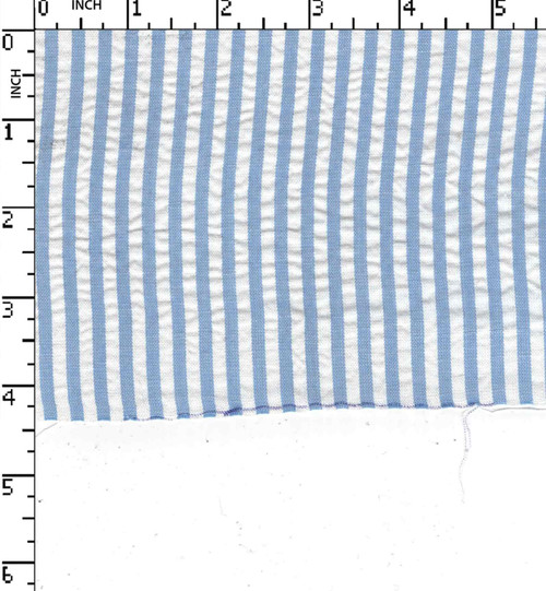 Cotton Poly Yarn Dyed Seersucker