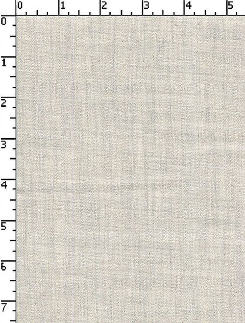 Plain Pure Cotton Gray Melange Fabrics, For Garments, Plain/Solids