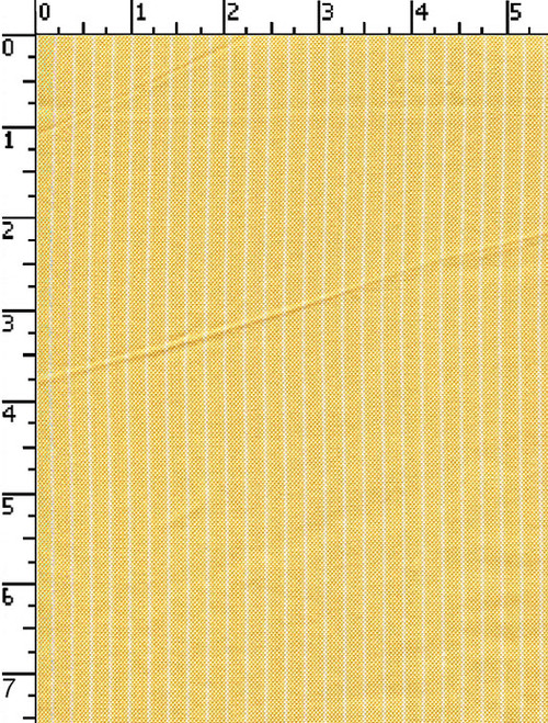 55%Viscose 45%Cotton Yarn Dyed Plain Gsm-107  Small Stripes Mango/White  2/40S V X 30S C Ht - 56X48 Sm-Aa-118