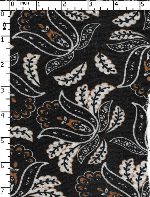 100% Rayon Printed Plain