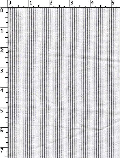 100% Cotton Yarn Dyed Plain Gsm-114  Small Stripes White/Black  2/80S C X 40S C - 112X72 Sm-Aa-198