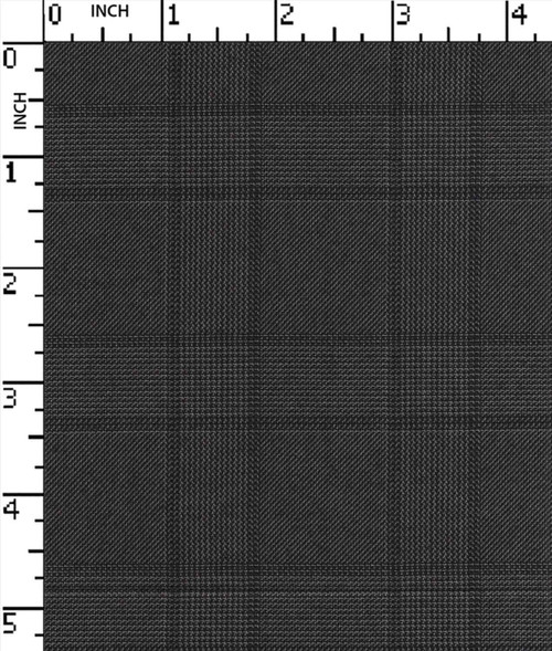 Poly Viscose Yarn Dyed Houndstooth