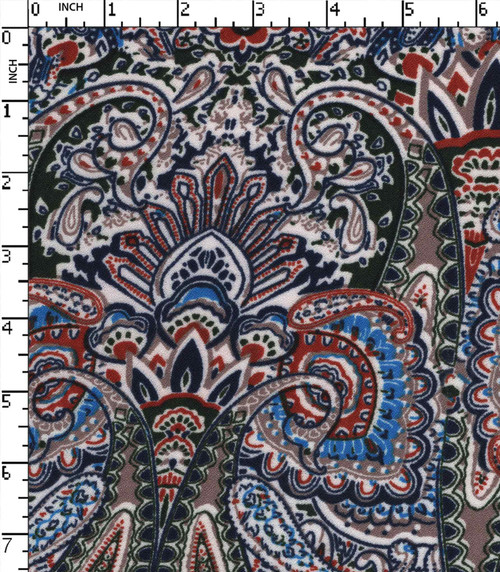 100% Polyester Printed Moss