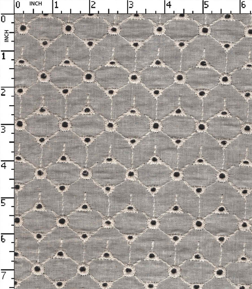 100% Cotton Greige Schiffli