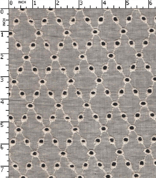 100% Cotton Greige Schiffli