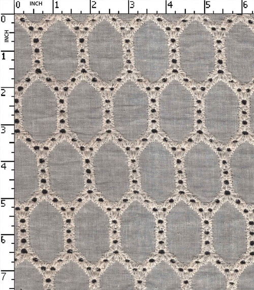 100% Cotton Greige Schiffli