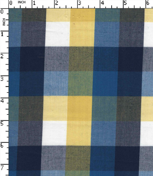 100% Cotton Yarn Dyed Plain