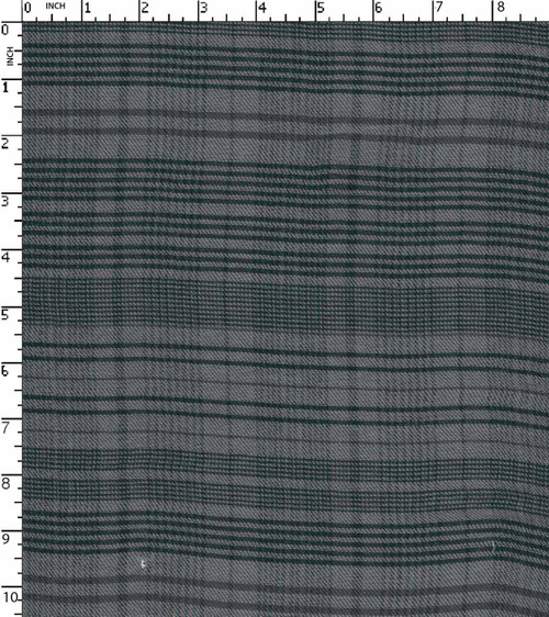 100% Viscose Yarn Dyed Twill Big Checks Green/Grey   Gsm-105 Jc-12743