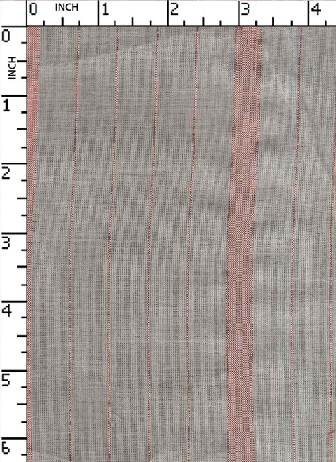 Cotton Lurex Greige Plain