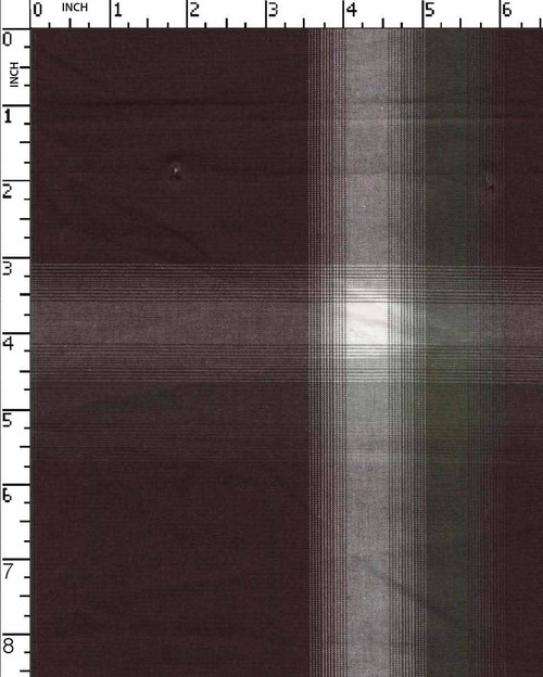100% Cotton Yarn Dyed Plain Ombre Checks Coffee/White/Green   Gsm-125 Jepc-204