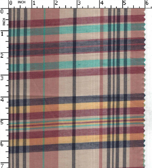 100% Cotton Yarn Dyed Plain