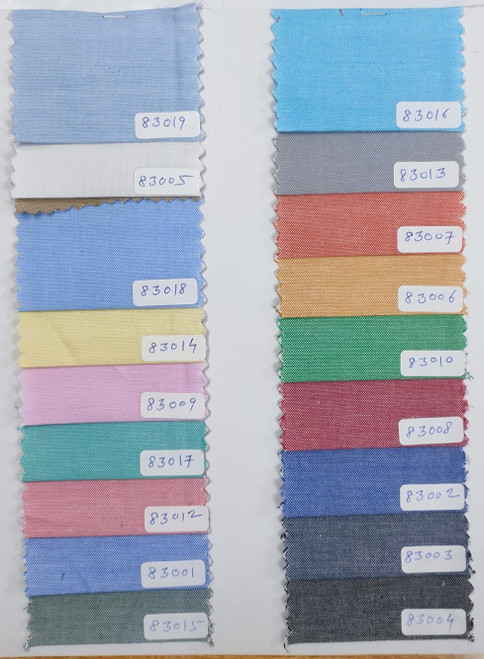 100% Cotton Yarn Dyed Oxford Shirting Green/White  40X2/30-112X50 W- Gsm-147 Rpm-83010-Jc