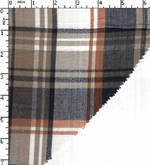 100% Cotton Yarn Dyed Herringbone