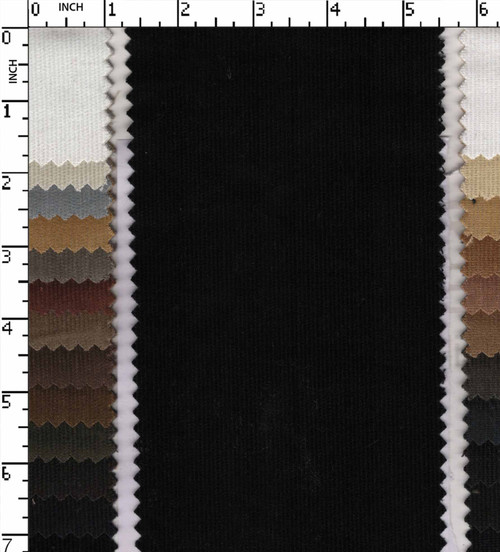 Cotton Spandex Solid Dyed Corduroy