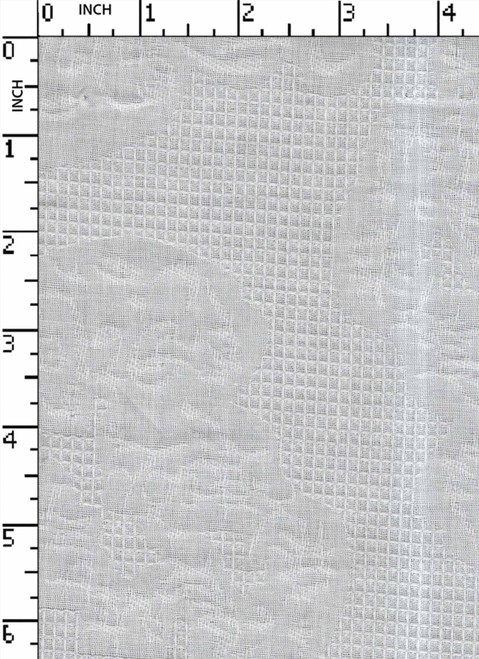 100% Cotton Bleached Jacquard