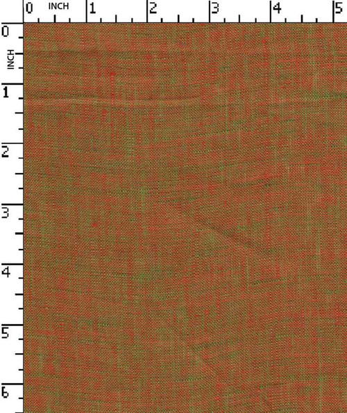 100% Linen Yarn Dyed Plain Chambray Coral/Green Two Tone 60 Lea X 60 Lea Gsm-119 Bt-11160-129