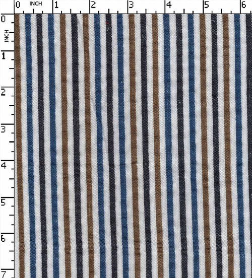 100% Cotton Yarn Dyed Seersucker
