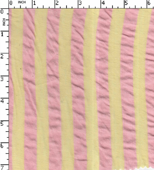 100% Cotton Yarn Dyed Seersucker