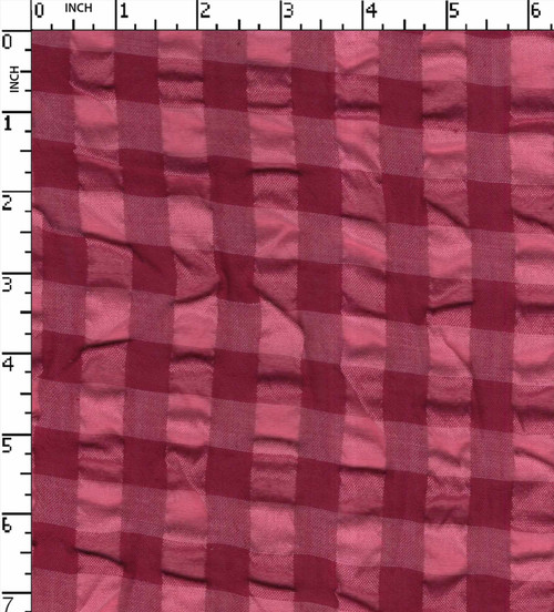 100% Cotton Yarn Dyed Seersucker