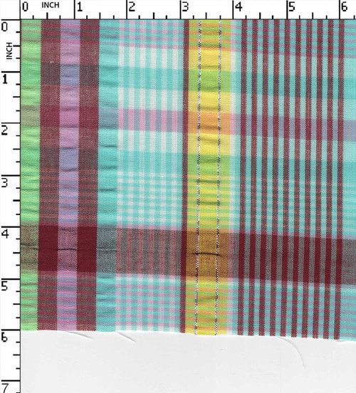 100% Cotton Yarn Dyed Seersucker