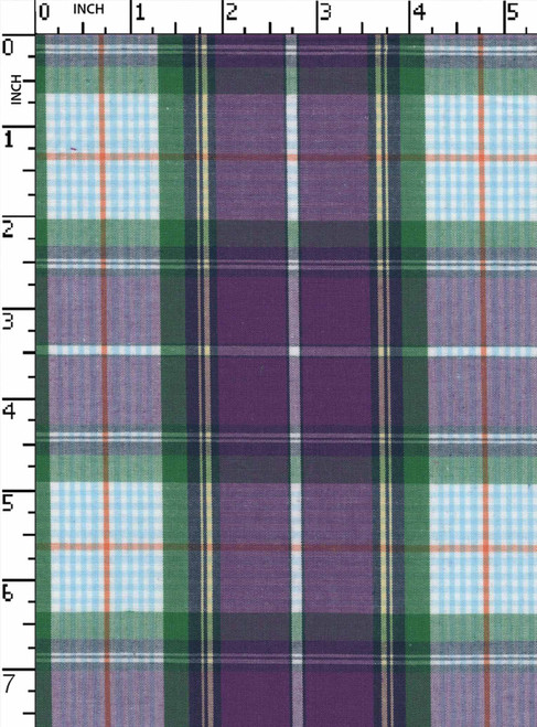 100% Cotton Yarn Dyed Plain