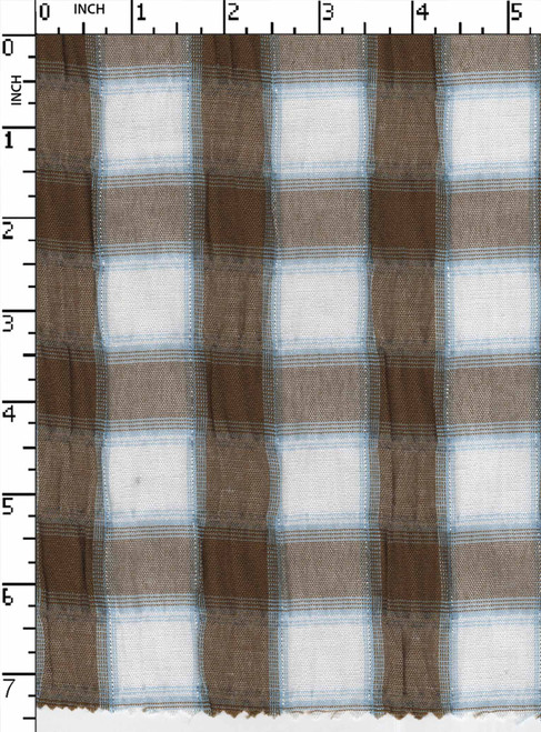 100% Cotton Yarn Dyed Seersucker