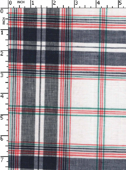 Cotton Linen Yarn Dyed Plain