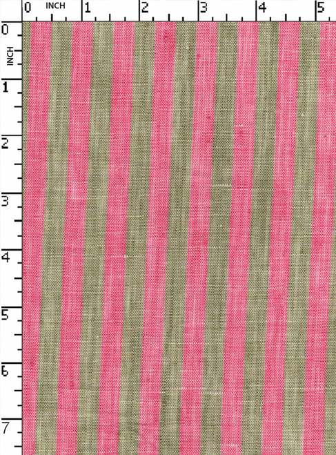 100% Linen Yarn Dyed Plain